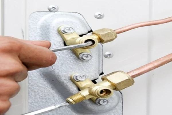 Van khóa gas điều hòa